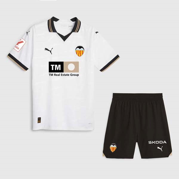 Trikot Valencia Heim Kinder 2023-2024